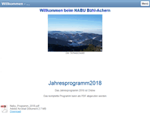 Tablet Screenshot of nabu-buehl-achern.de
